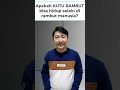 Apakah KUTU RAMBUT Bisa Hidup Selain Di Rambut Manusia? #kuturambut #obatkuturambut