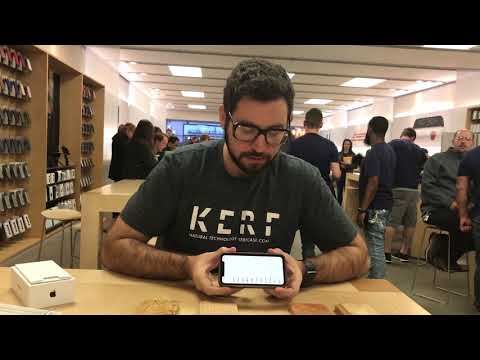 iPhone X Unboxing inside Apple Store Shadyside - KerfCase