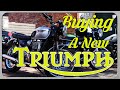 Buying a Brand New Motorcycle | 2020 Triumph Bonneville T120