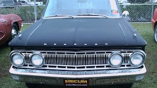 1962 Mercury Comet Four Door Sedan Blk Mecum012015A