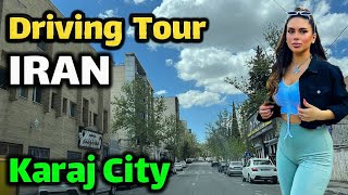 VIRTUAL Driving in IRAN 2024  How is IRAN Now? Drive with me ایران Karaj City