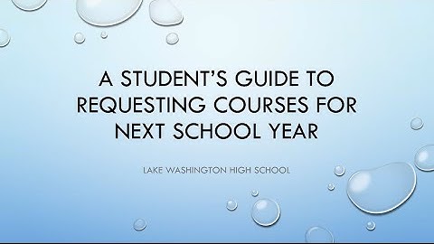 Skyward Online Course Registration Directions