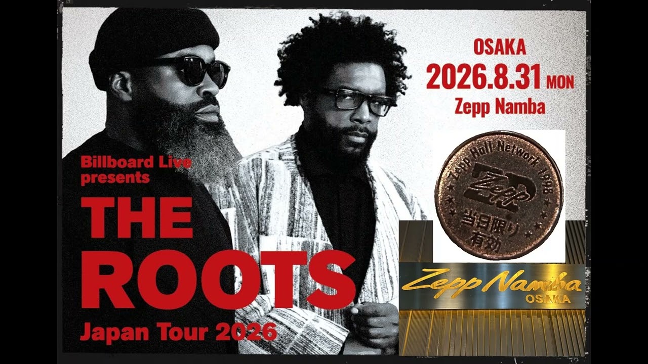 The Roots | 2026-08-31 | Osaka Japan - YouTube