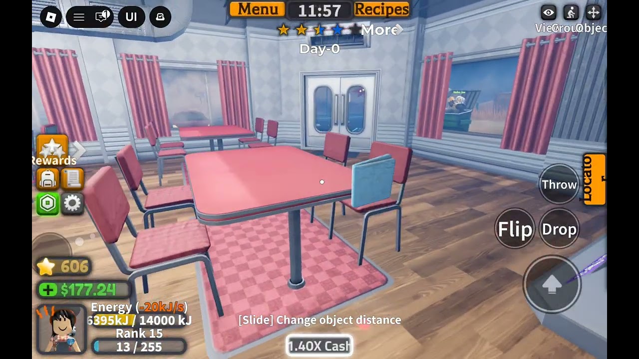 playing generic cooking game in roblox