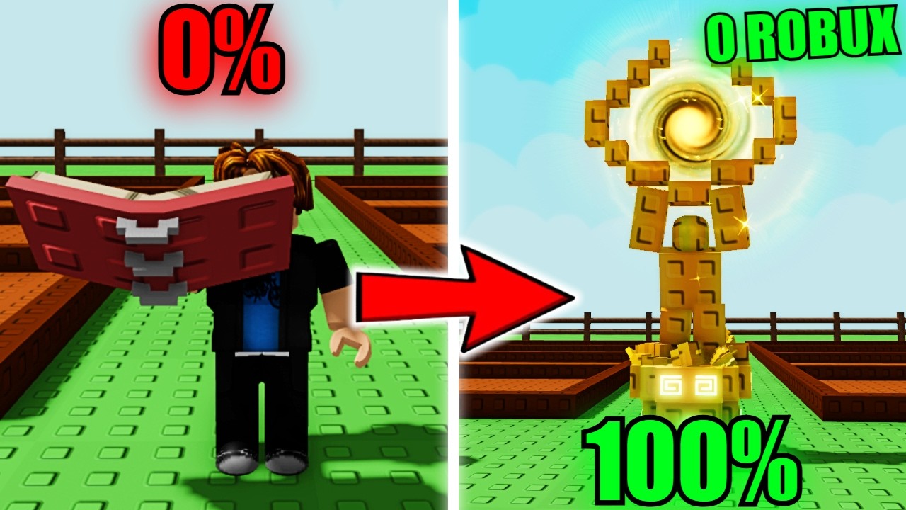 I 100%'d Grow a Garden with No Robux.. - It was Painful