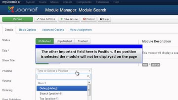 Joomla 3.0 - Search Module