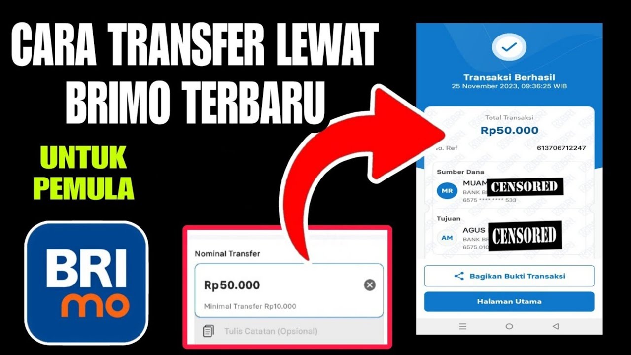 Cara Transfer Lewat BRImo Terbaru Tutorial Transfer BRImo Bagi Pemula