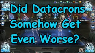 Massive Update to Datacrons - CG Being Silent on the Worst of It?