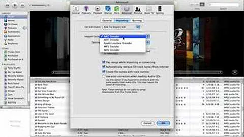 Converting iTunes songs to AAC
