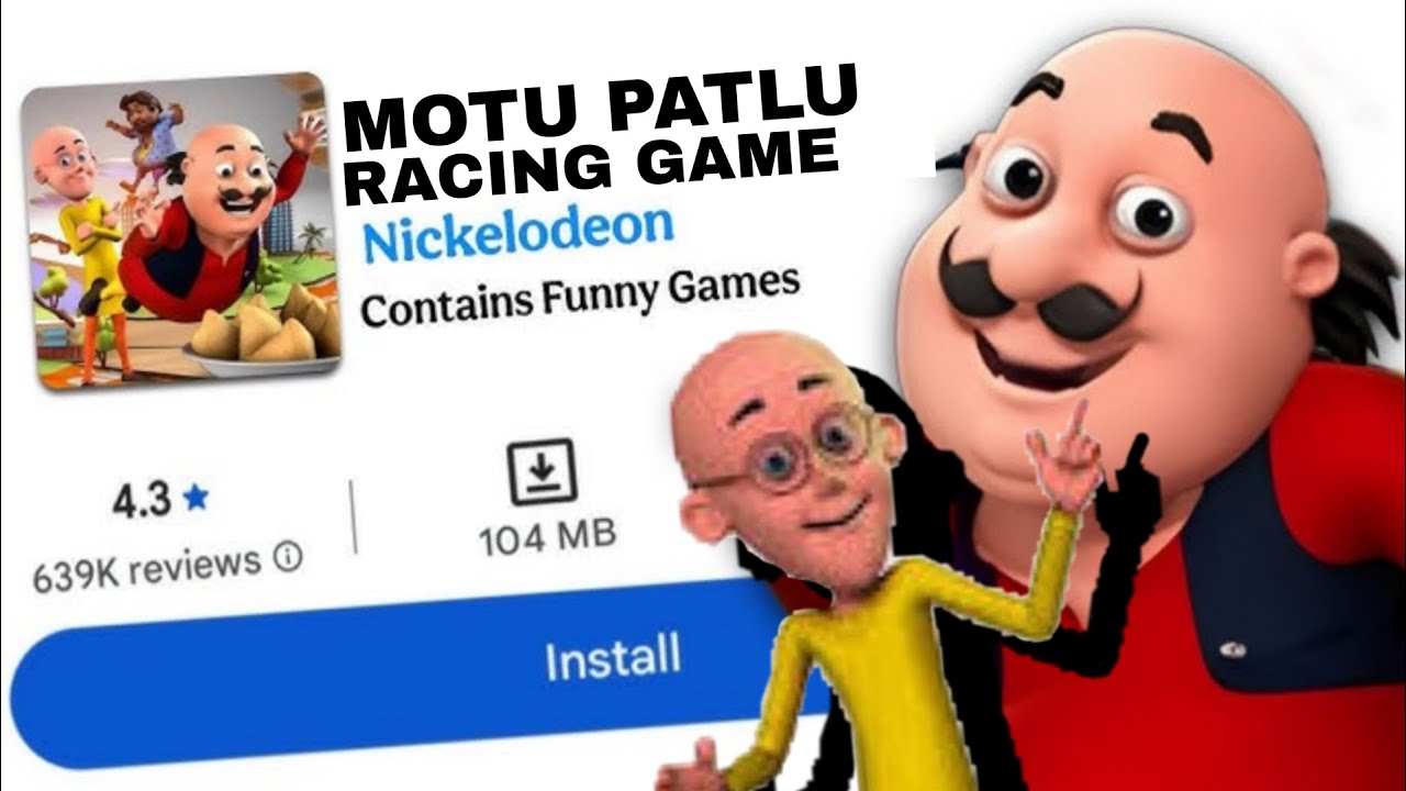 i Play The worst MOTU PATLU  Cartoon GAME from Playstore !😂