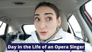 A DAY IN THE LIFE OF AN OPERA SINGER || Vlogging my entire day!