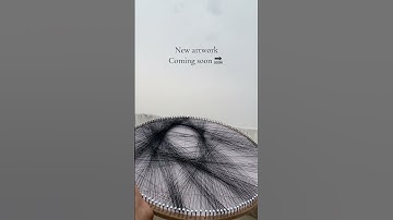 Started New Artwork Coming Soon | String Art | DIY Art | Shahid khan