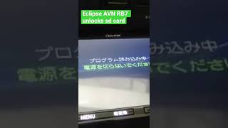 Eclipse AVN RB7 - unlock sd available