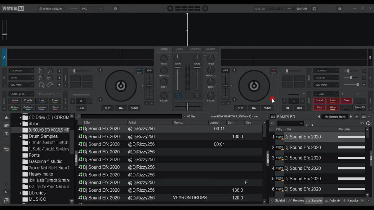 Как добавить свои собственные сэмплы в Virtual DJ 2021