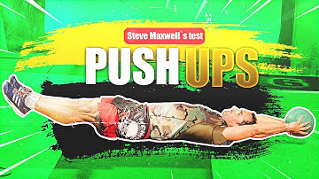 Steve Maxwell`s test: max. PUSH-UPS