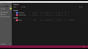 Importing Files - Athena DICOM Viewer