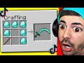 PROVIAMO I 100 TIKTOK PIU VIRALI DELLA STORIA DI MINECRAFT!!