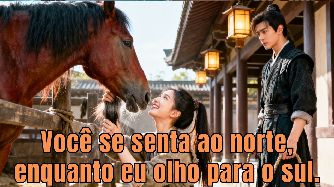 Uma princesa de um reino caído doma um cavalo selvagem e conquista o favor do príncipe.#250509jzB2