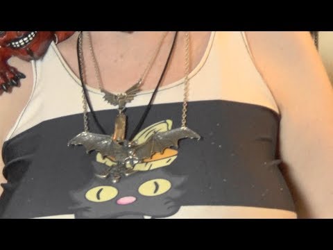 Review of #AlchemyGothic's #Gothicbatnecklace