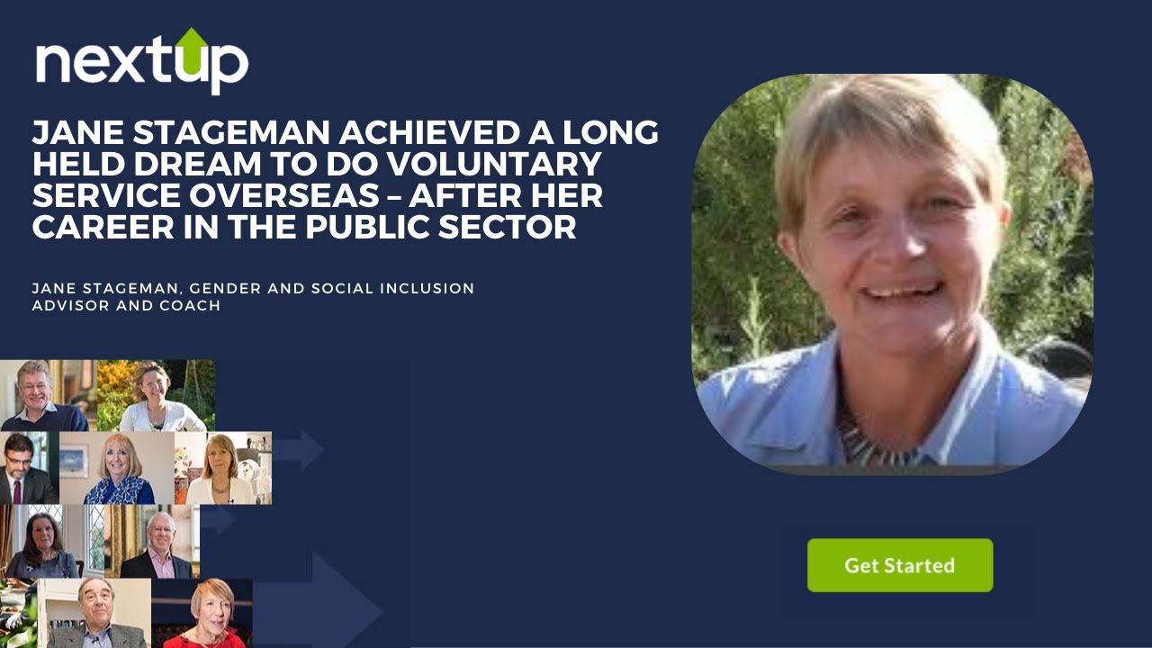 Jane Stageman achieved a long held dream to do Voluntary Service Overseas