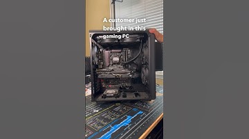 NO DISPLAY?!? Gaming PC Repair! #shorts #pcrepair #pc #pcgaming