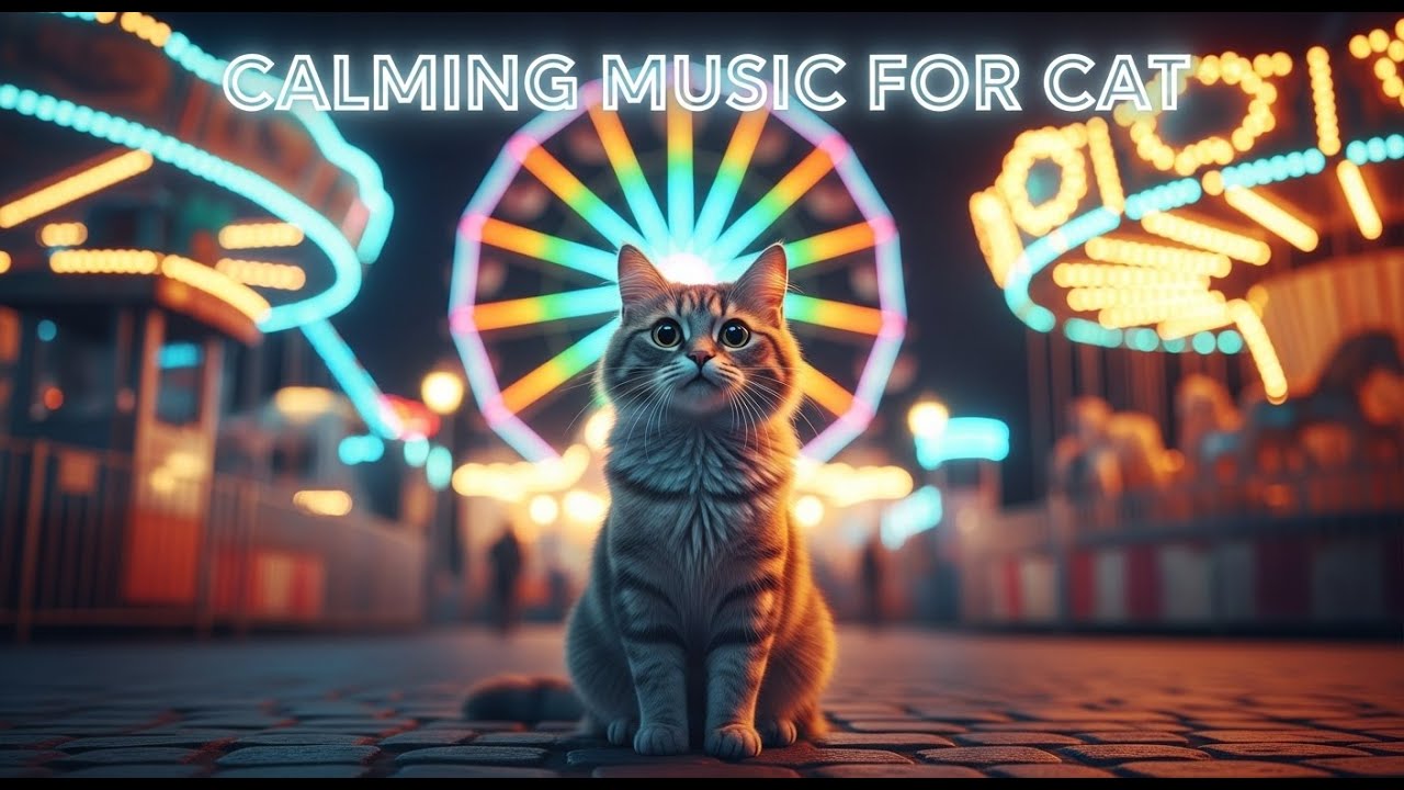 Picture of 12 Hours of Relaxing Cat Music for Anxiety Relief 😻 Healing Sounds for ...