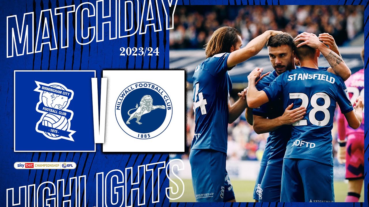 Gols e melhores momentos Birmingham City 1x1 Millwall pela Championship