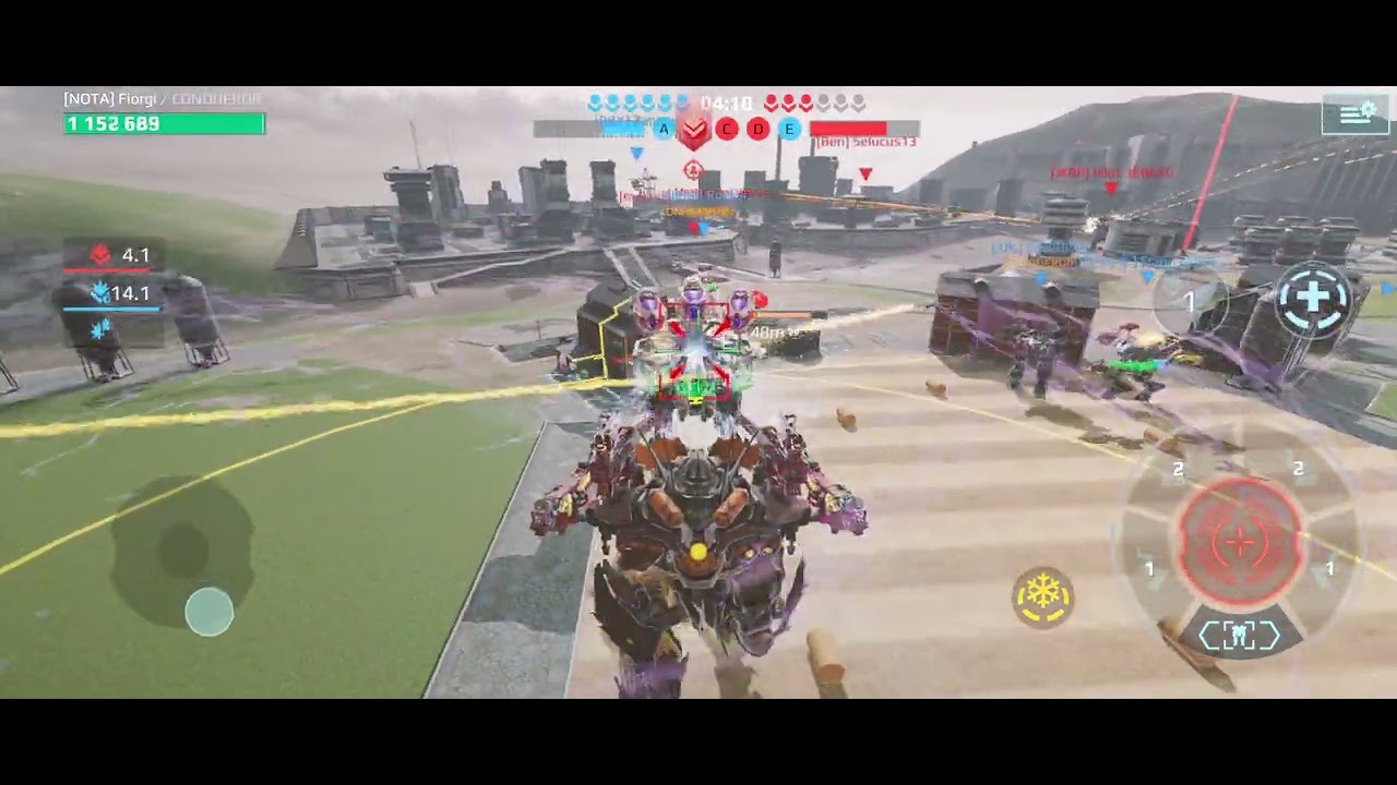 Epic Beacon Rush Mode: 1 Assist Leads to Victory in War Robots!