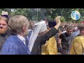 350 000 чад Украинской православной церкви собрались в Киеве на Крещение Руси