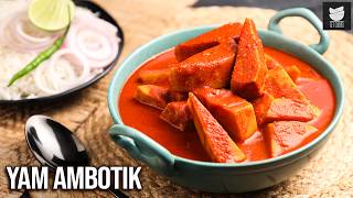 Yam Ambot Tik Curry | How to Make Goan Style Veg Yam Ambot Tik Recipe | Suran Curry | Varun Inamdar
