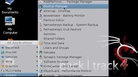backtrack 4 boot up manager for dummies