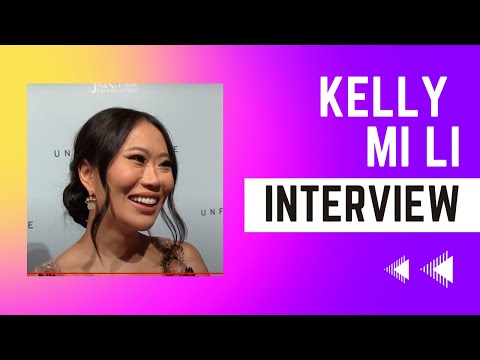 Kelly Mi Li Interview at the Unforgettable: Asian American Awards 2022