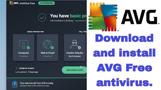 How to Download and Install AVG Free Antivirus [2023]