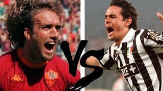 BATISTUTA VS INZAGHI (2001) // Roma x Juventus