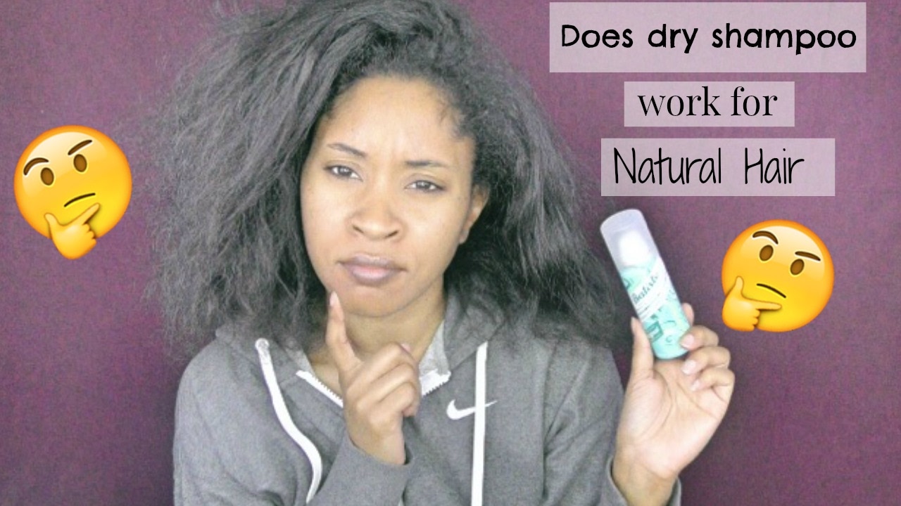 Hair || Does dry shampoo work for natural hair - YouTube