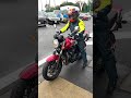 雨でもツーリング！SAから出発！