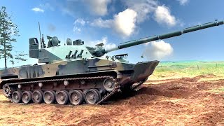 Обзор модернизированного легкого танка Спрут-СДМ1 России