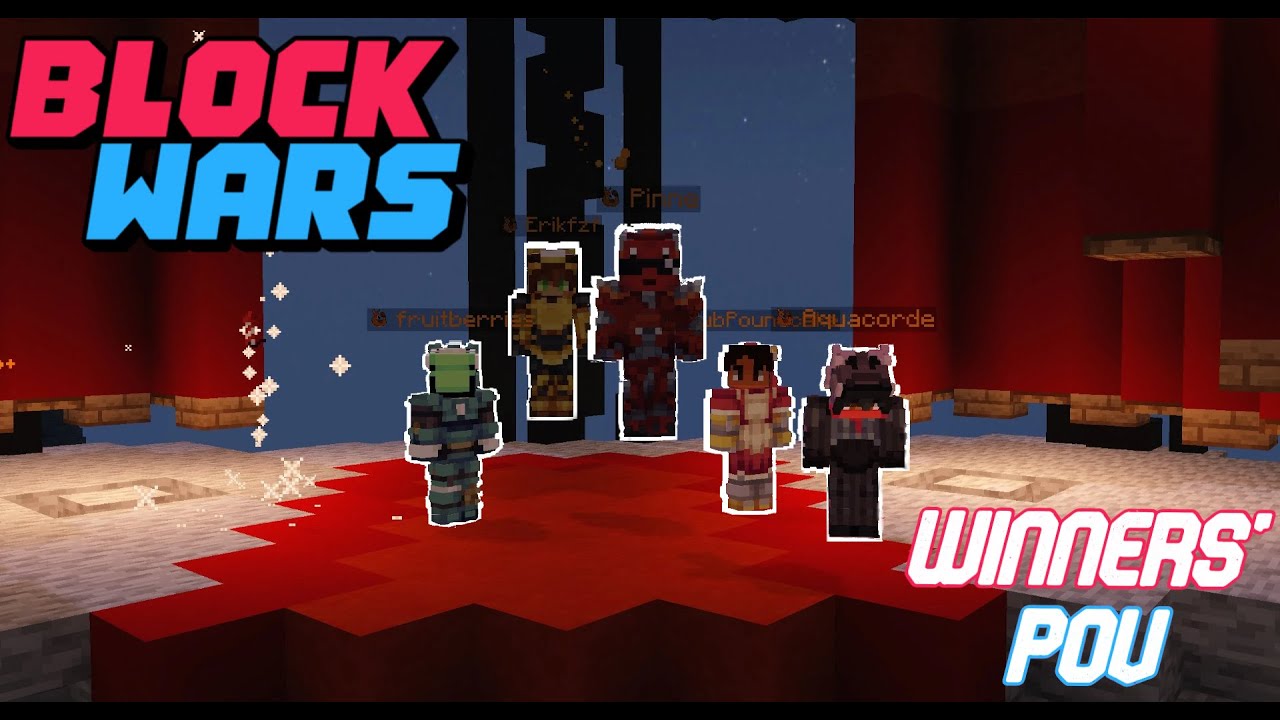 Dominating Speedrunners in Block Wars