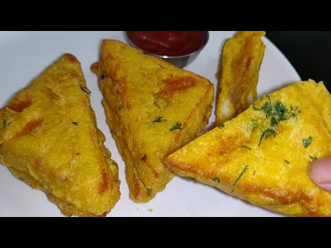 Bread Pakora Recipe In Urdu / Hindi | Bread Aloo Pakoda ramadan recipe ...