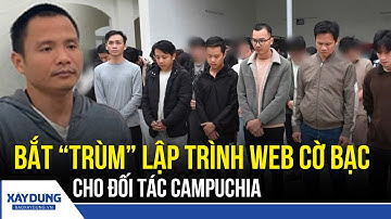 Ông “trùm” lập trình hàng chục web cờ bạc xuyên quốc gia bị bắt | BXD