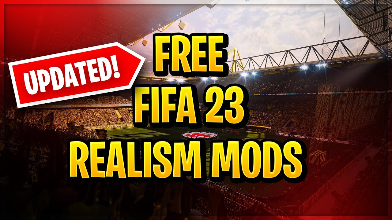 BEST FREE FIFA 23 REALISM MODS  TU 14.1 (FIFERS MODS & eSIM MOD)