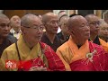 El Papa Francisco se encuentra con monjes budistas