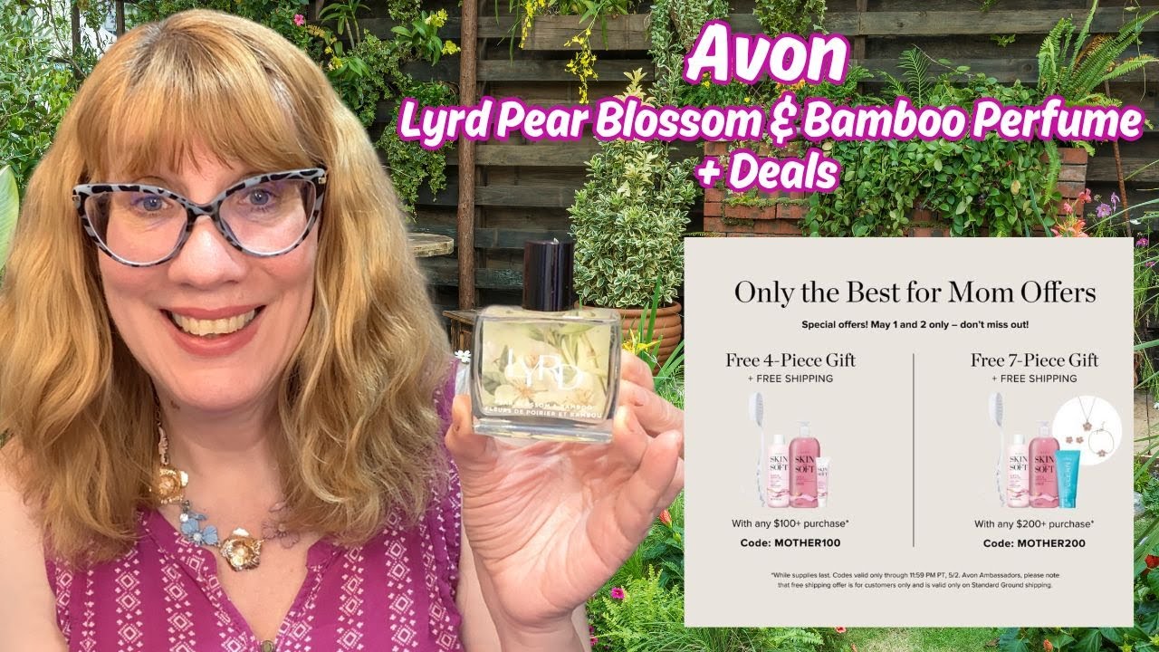 Avon New Lyrd Pear Blossom & Bamboo Perfume + Deals