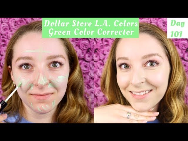 L.A. Colors Green Color Correcting Concealer Review, Dollar Store