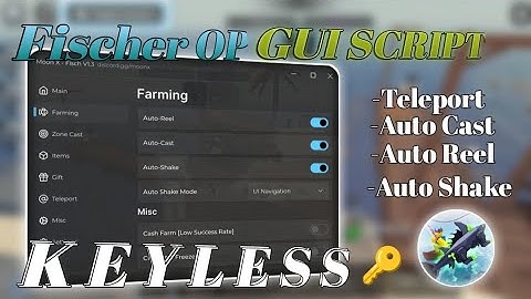 Fischer OP GUI Script🐟 | Hydrogen - Fluxus - Delta - Arceus x - Codex Executor