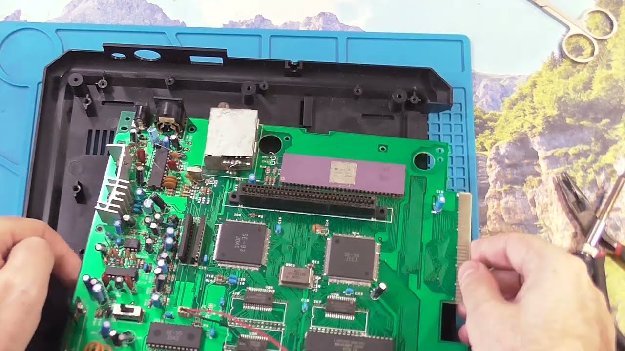 Переделка древнего клона Sega Megadrive под современные блоки
