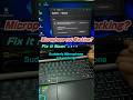 Microphone not Working Fix #laptop #windows #ytshorts #shorts