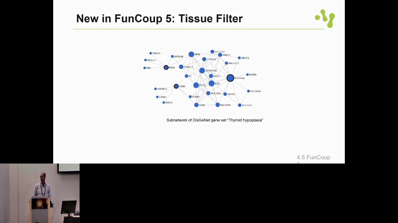 Network analyses for functional annotation with... - Erik Sonnhammer - Tech Track - ISMB 2024
