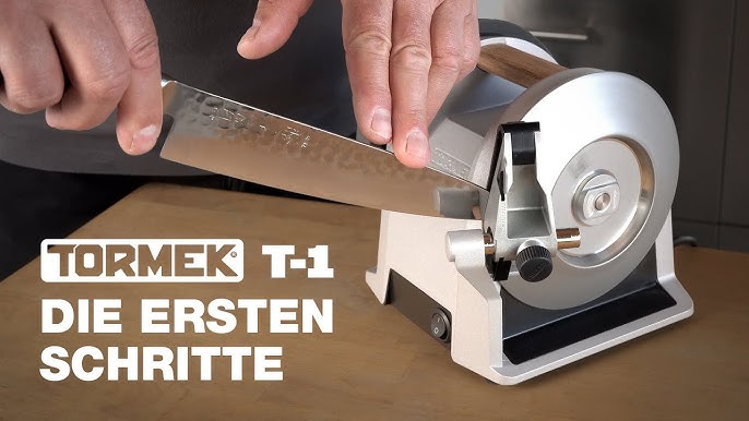 Tormek T-1 // kleine Messer schärfen 