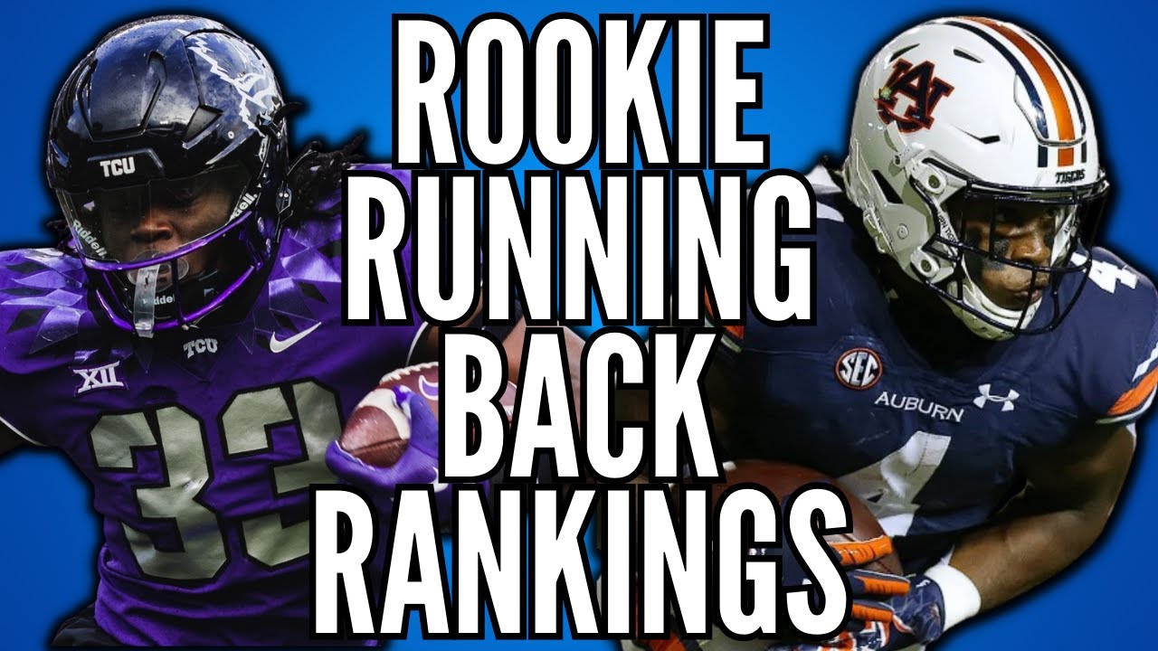 Top 10 Rookie Running Back Rankings 2023 Dynasty Football YouTube